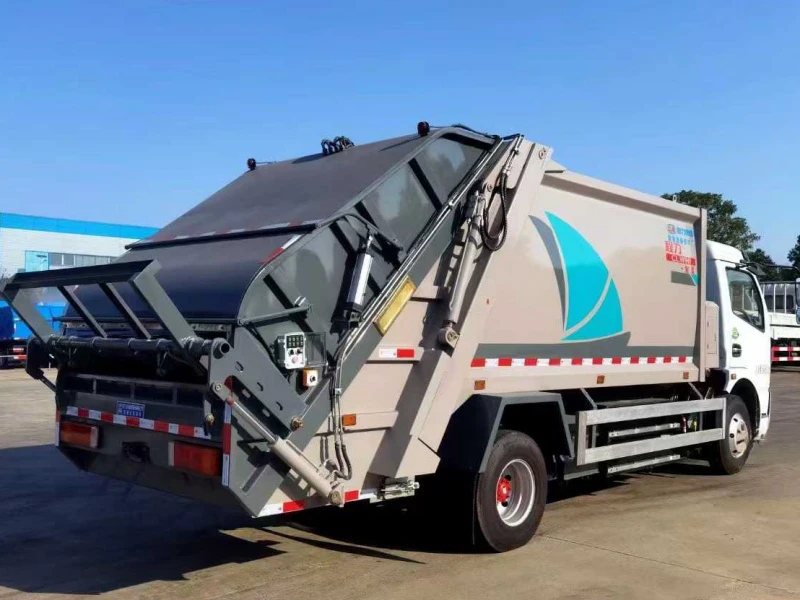 DFAC Pure Electric Compressed Garbage Truck05 DFAC Pure Electric Compressed Garbage Truck05