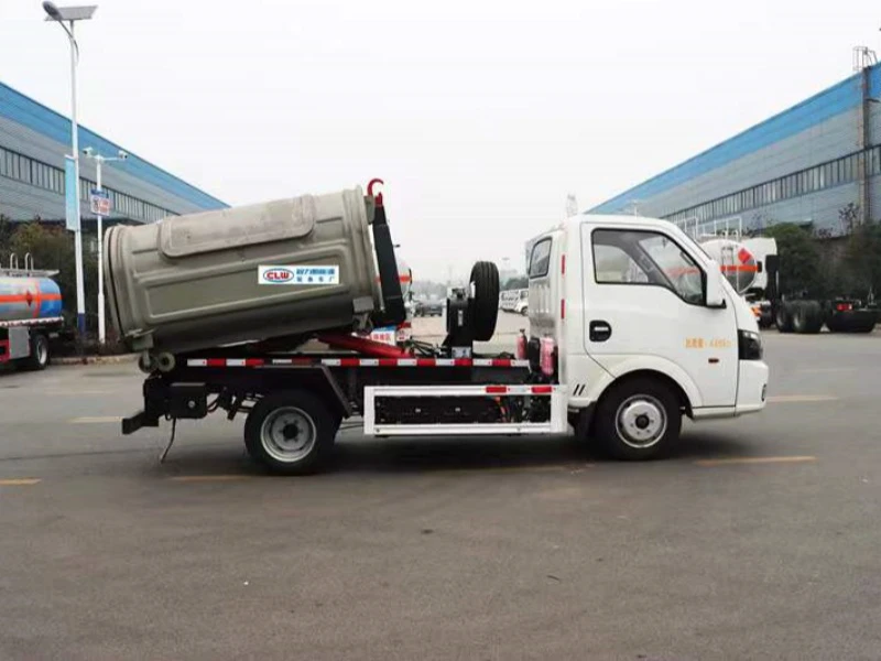 BYD T4 Pure Electric Detachable Container Garbage Truck