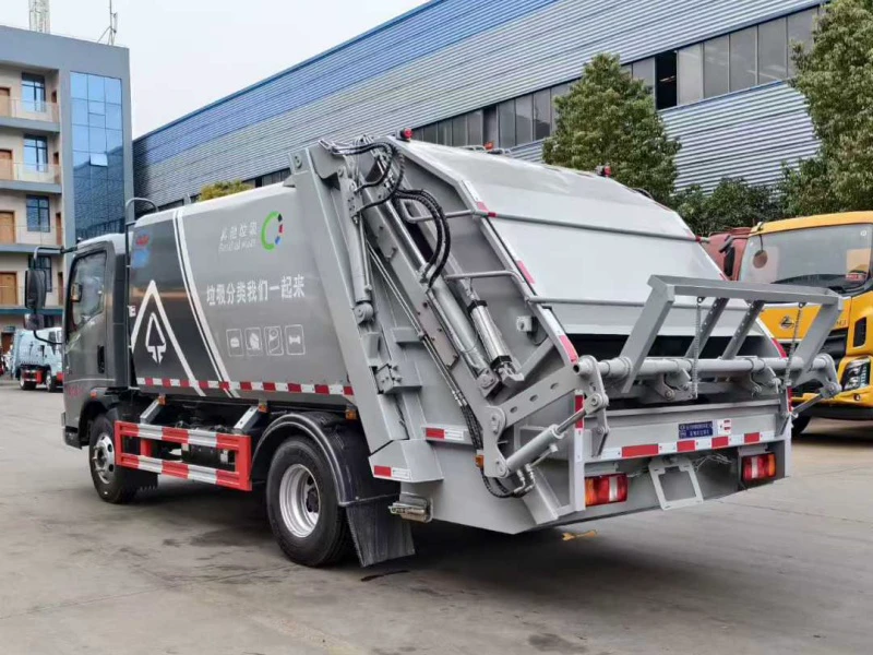 SINOTRUK 8m³ Compressed Garbage Truck05 SINOTRUK 8m³ Compressed Garbage Truck05