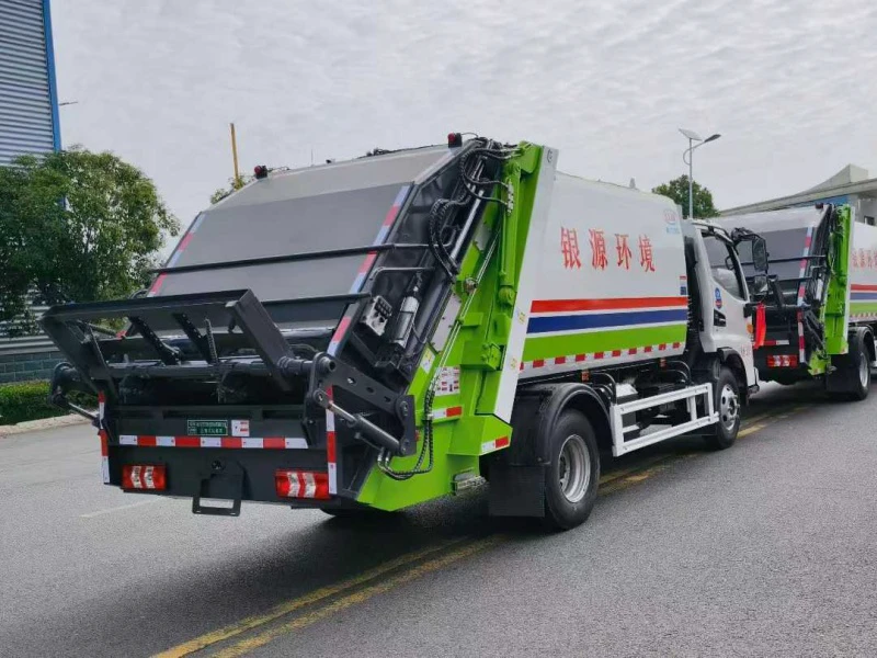 JAC 5.8 Cubic Meter Compressed Garbage Truck
