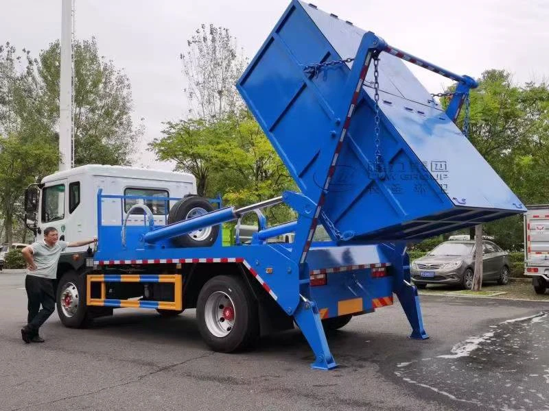 DFAC D9 Swing-Arm Garbage Truck