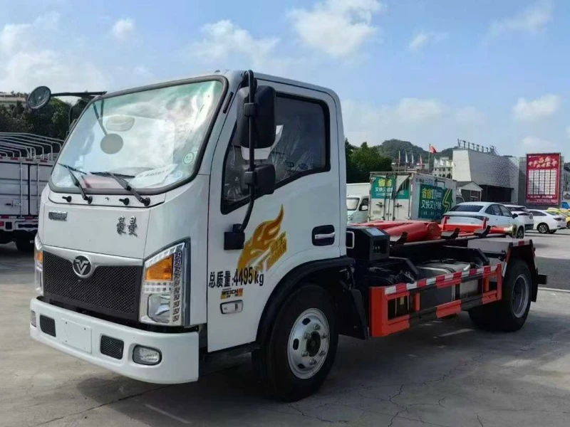 Sinotruk Homan 18-Ton Hook Arm Garbage Truck
