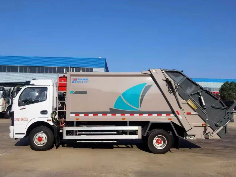 DFAC Pure Electric Compressed Garbage Truck04 DFAC Pure Electric Compressed Garbage Truck04