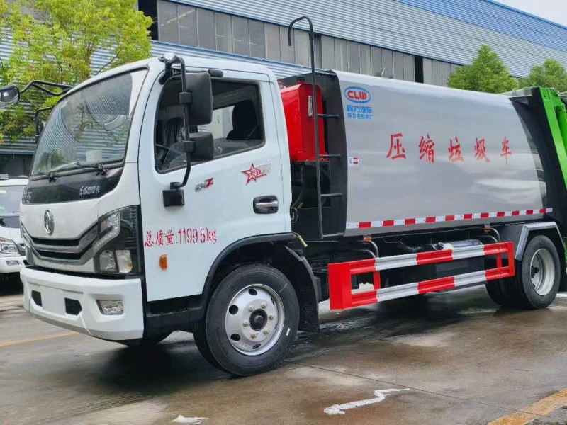 Dongfeng 10 Cubic Meter Compressed Garbage Truck
