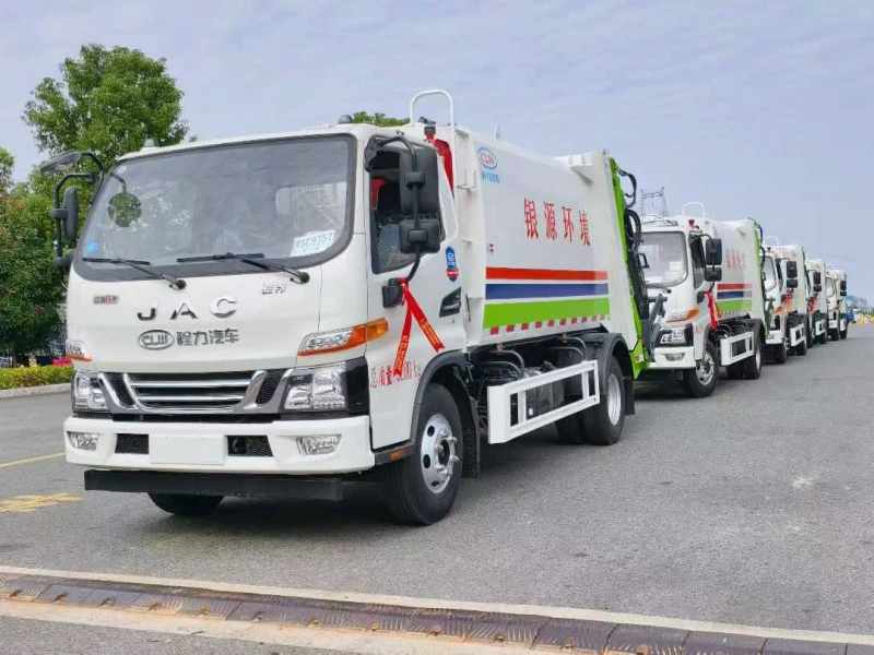 JAC 5.8 Cubic Meter Compressed Garbage Truck