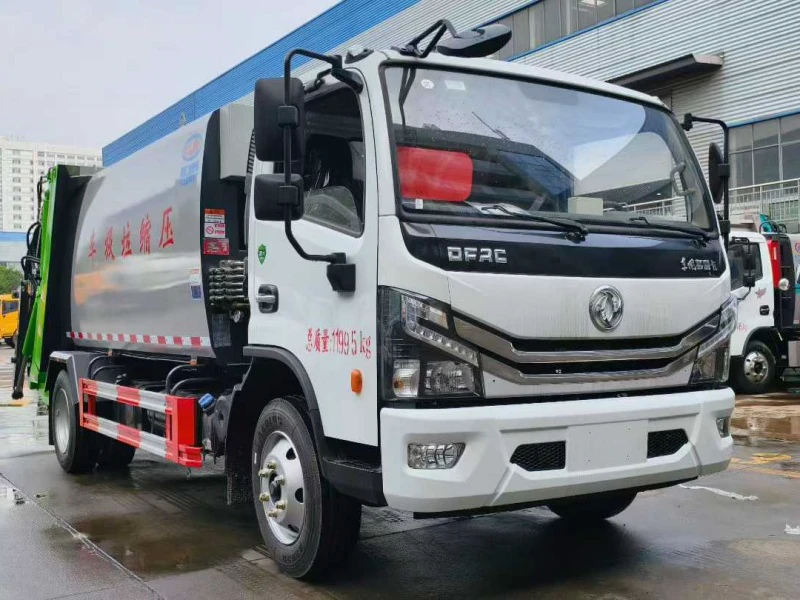 Dongfeng 10 Cubic Meter Compressed Garbage Truck