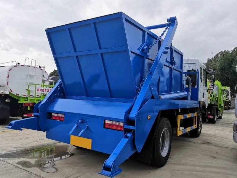 DFAC D9 Swing-Arm Garbage Truck