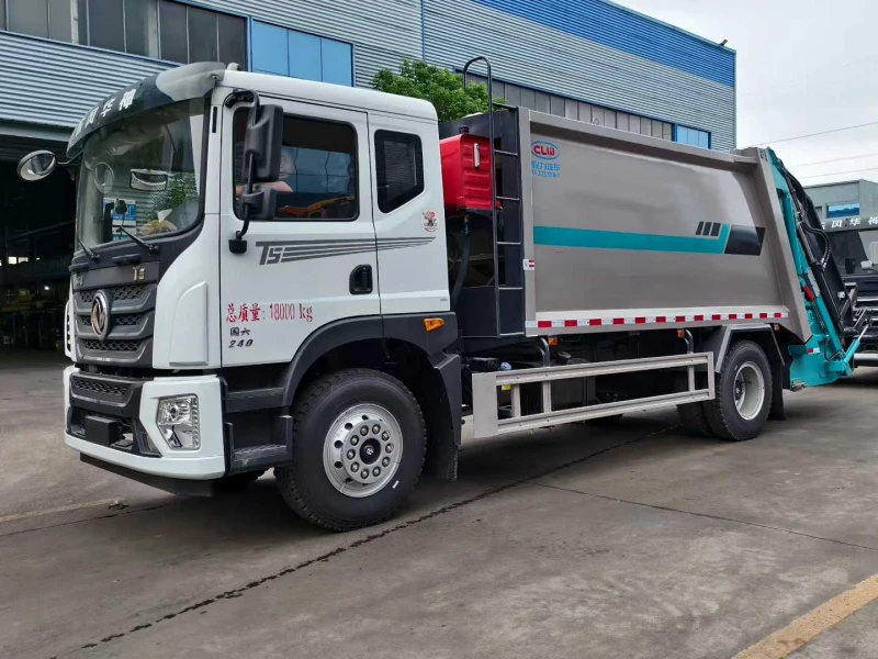 Dongfeng 14 Cubic Meter Compressed Garbage Truck02 Dongfeng 14 Cubic Meter Compressed Garbage Truck02