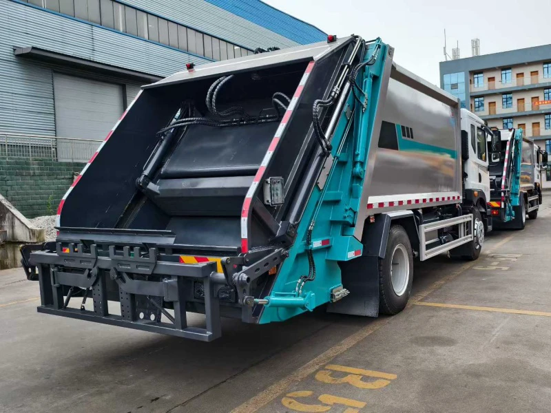 Dongfeng 14 Cubic Meter Compressed Garbage Truck03 Dongfeng 14 Cubic Meter Compressed Garbage Truck03