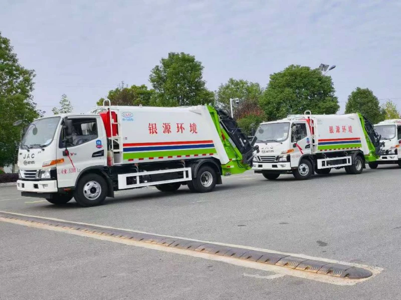 JAC 5.8 Cubic Meter Compressed Garbage Truck
