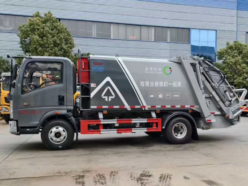 SINOTRUK 8m³ Compressed Garbage Truck02 SINOTRUK 8m³ Compressed Garbage Truck02