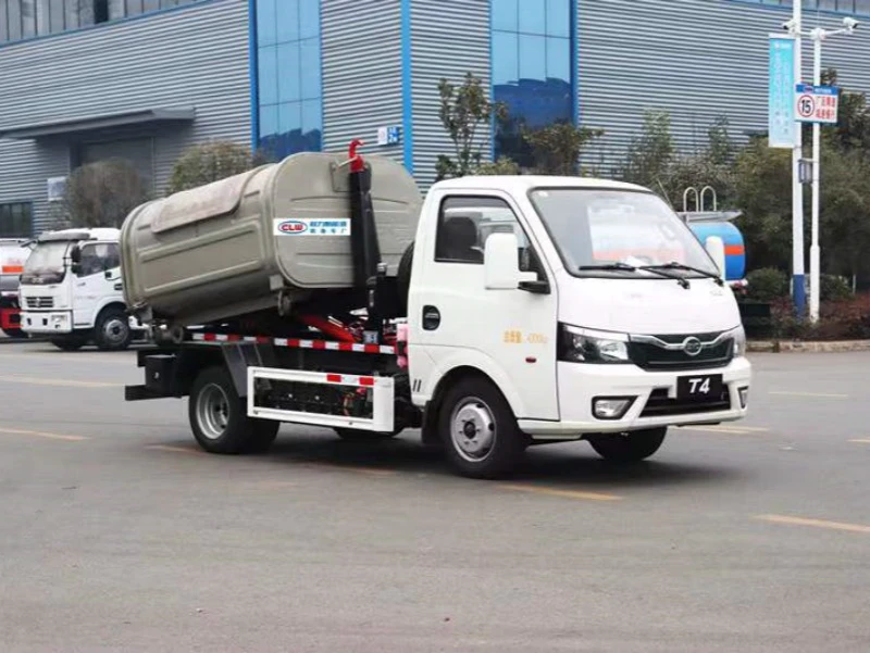 BYD T4 Pure Electric Detachable Container Garbage Truck