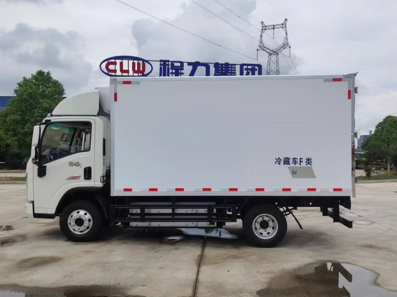 Shaanxi Automobile E9 Electric Refrigerator Truck