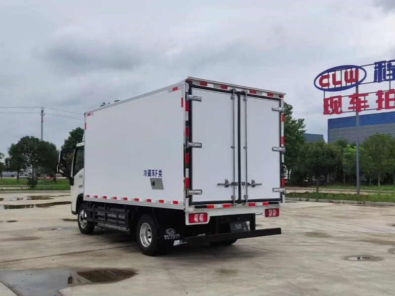 Shaanxi Automobile E9 Electric Refrigerator Truck