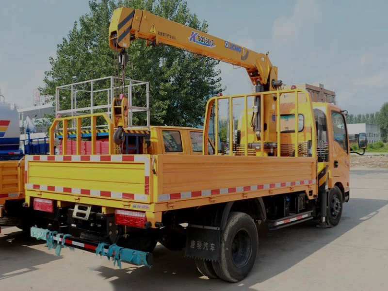 Tangjun XCMG 2T and 3T Small Truck-Mounted Crane