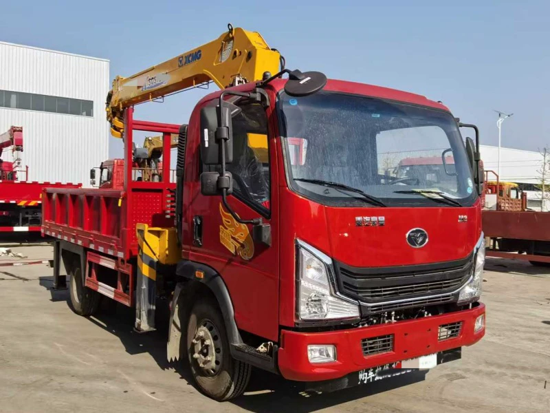 Sinotruk 3T Dump Truck-Mounted Crane