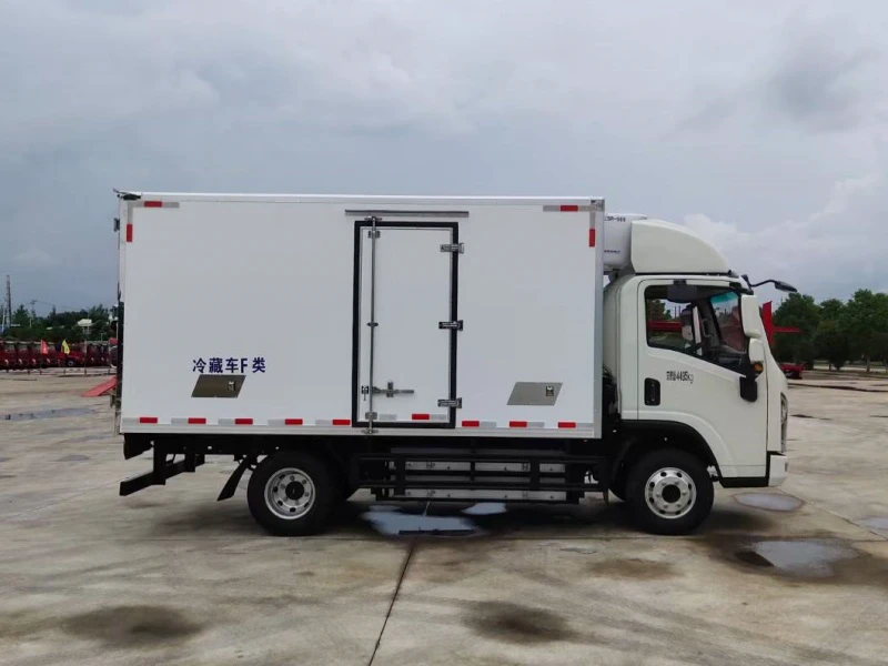Shaanxi Automobile E9 Electric Refrigerator Truck
