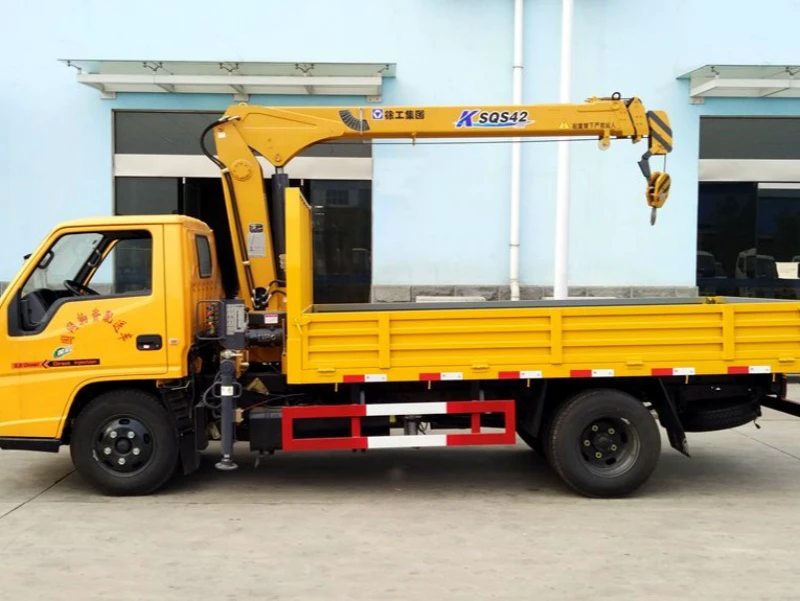 JMC 2-Ton Truck-Mounted Crane with XCMG 2-Ton Boom 02 JMC 2-Ton Truck-Mounted Crane with XCMG 2-Ton Boom 02