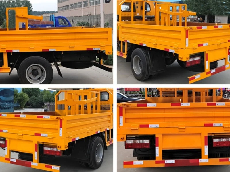 DFAC Double Cab 3-Ton Truck-Mounted Crane with XCMG 2T Crane