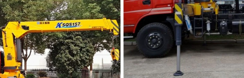 Dongfeng 6.3-Ton Truck-Mounted Crane 09