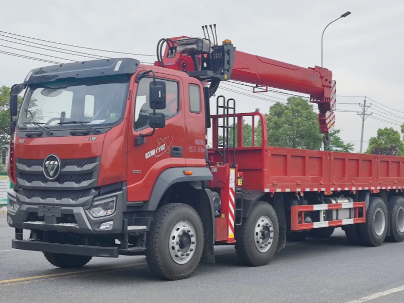 Foton 14-ton truck-mounted crane 03 Foton 14-ton truck-mounted crane 03