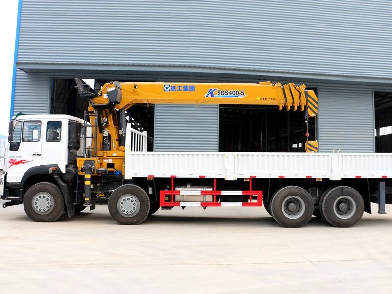 Sinotruk 8×4 16-ton truck-mounted crane 02 Sinotruk 8×4 16-ton truck-mounted crane 02