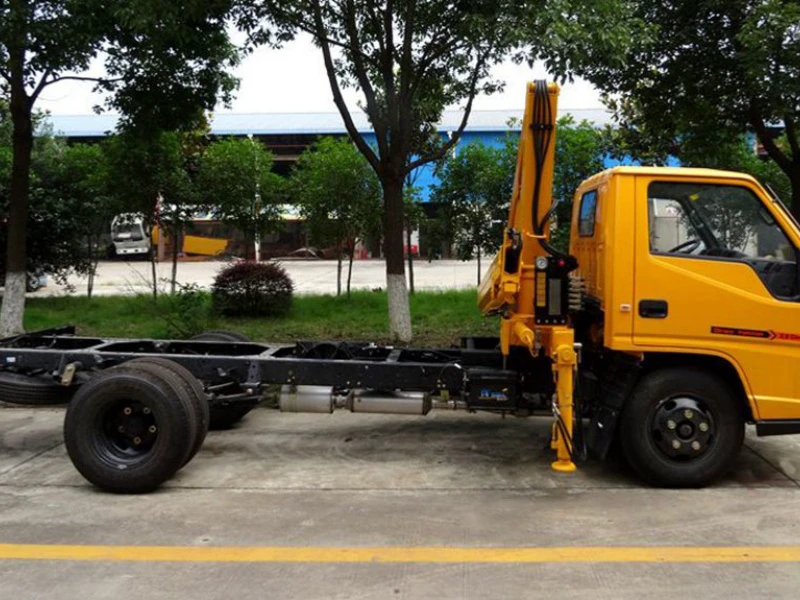 JMC 2-Ton Truck-Mounted Crane with XCMG 2-Ton Boom 06 JMC 2-Ton Truck-Mounted Crane with XCMG 2-Ton Boom 06