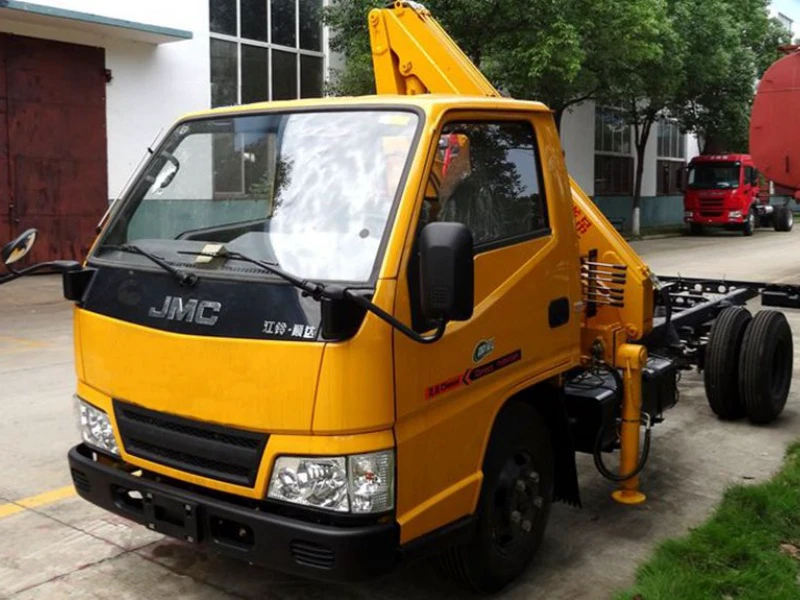 JMC 2-Ton Truck-Mounted Crane with XCMG 2-Ton Boom 05 JMC 2-Ton Truck-Mounted Crane with XCMG 2-Ton Boom 05