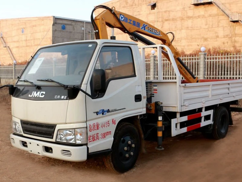 JMC 2T Knuckle Boom Truck-Mounted Crane 02 JMC 2T Knuckle Boom Truck-Mounted Crane 02