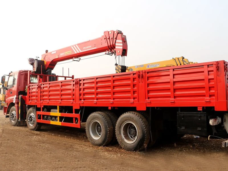 Foton 14-ton truck-mounted crane 02 Foton 14-ton truck-mounted crane 02