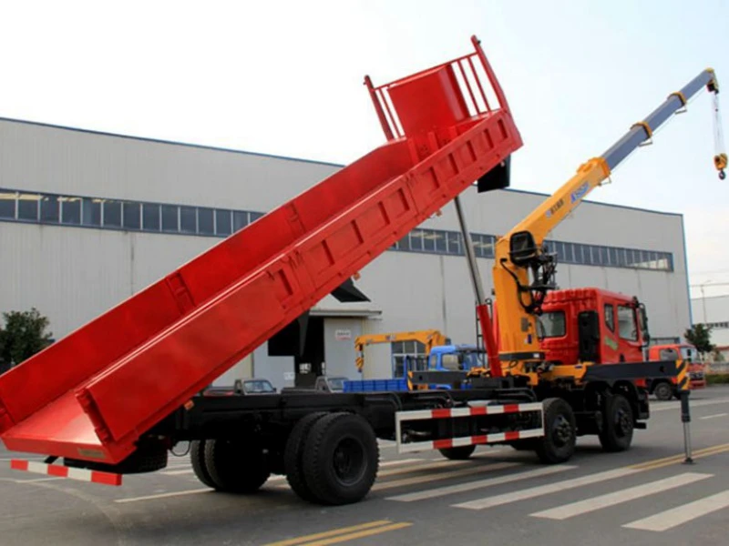 Dongfeng 10-Ton Truck-Mounted Crane 03 Dongfeng 10-Ton Truck-Mounted Crane 03