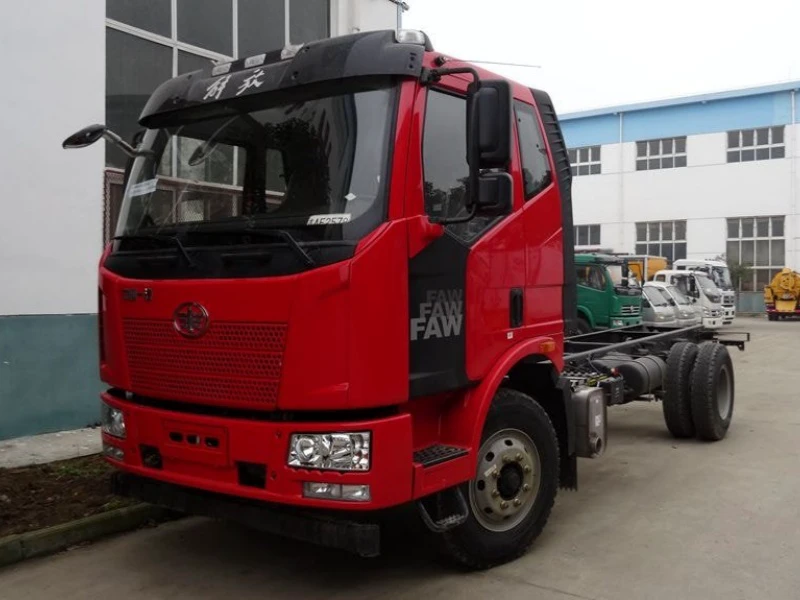 FAW 4x2 8-Ton Truck-Mounted Crane with SANY 8-Ton Crane 04 FAW 4x2 8-Ton Truck-Mounted Crane with SANY 8-Ton Crane 04