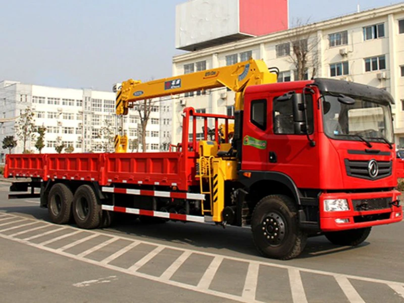 Dongfeng 6x2 12-Ton Truck-Mounted Crane