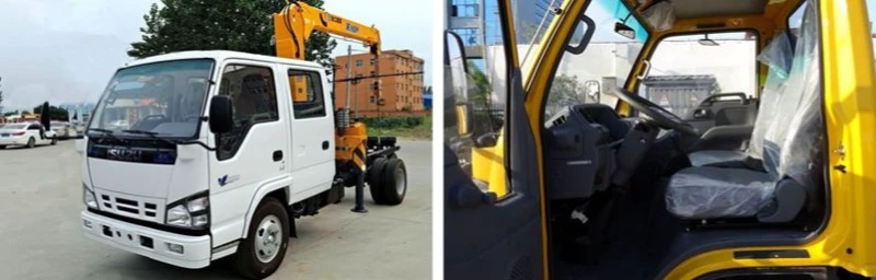 Isuzu 2-Ton Truck-Mounted Crane 08