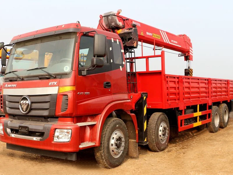 Foton 14-ton truck-mounted crane with 14-ton Sany crane