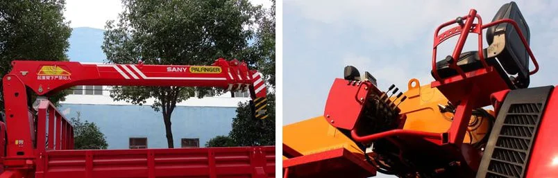 FAW 4x2 8-Ton Truck-Mounted Crane with SANY 8-Ton Crane 07 FAW 4x2 8-Ton Truck-Mounted Crane with SANY 8-Ton Crane 07