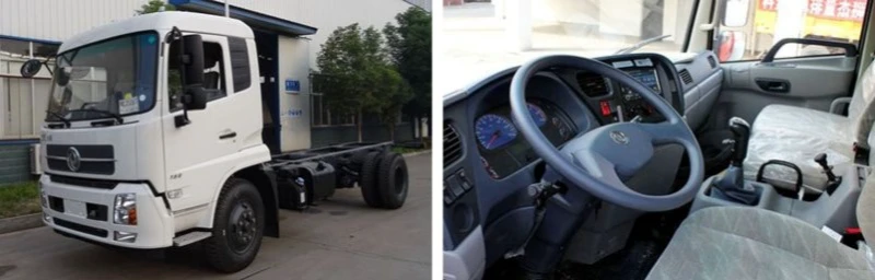 DFAC 8-Ton Truck-Mounted Crane with XCMG 8-Ton Crane