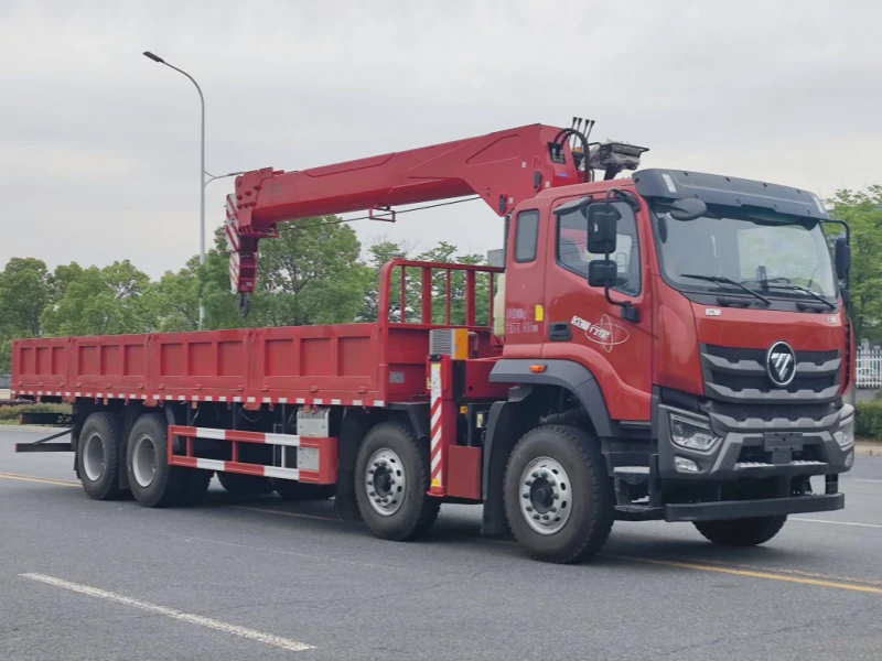 Foton 14-ton truck-mounted crane 04 Foton 14-ton truck-mounted crane 04