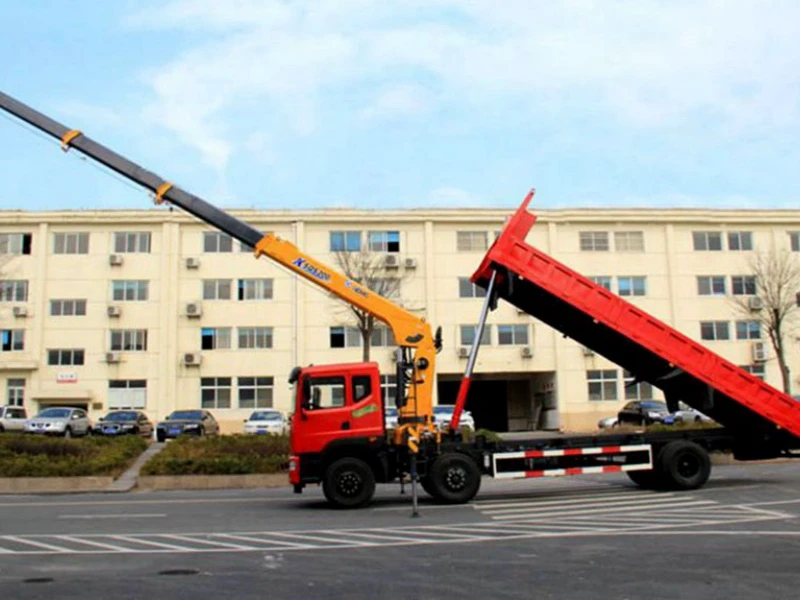 Dongfeng 10-Ton Truck-Mounted Crane 04 Dongfeng 10-Ton Truck-Mounted Crane 04
