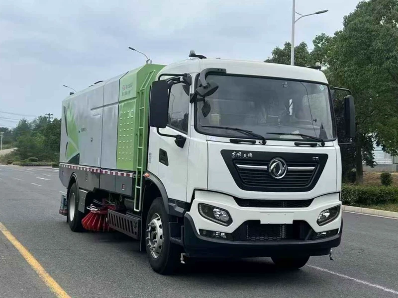 DFAC 4×2 Electric Vacuum Sweeper Truck