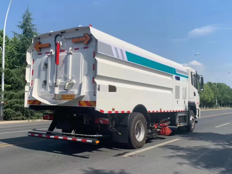 15m³ BYD T8 Pure Electric Washing-Sweeper Truck 08 15m³ BYD T8 Pure Electric Washing-Sweeper Truck 08