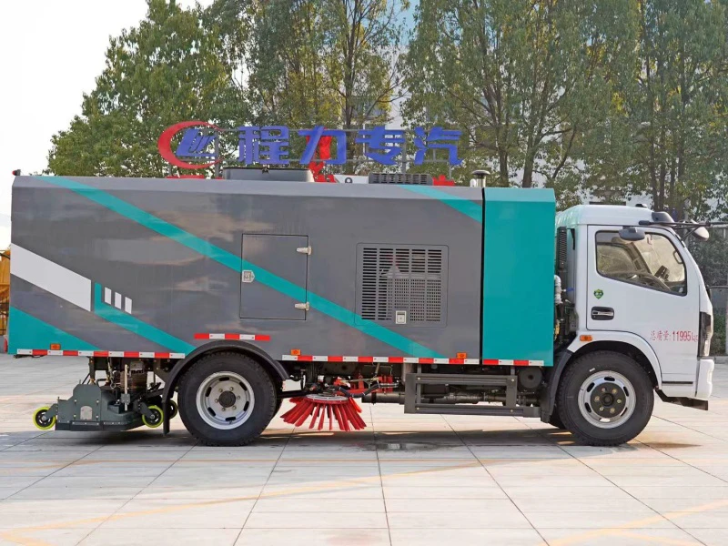 DFAC Wet/Dry Dual-Purpose Vacuum Sweeper Truck