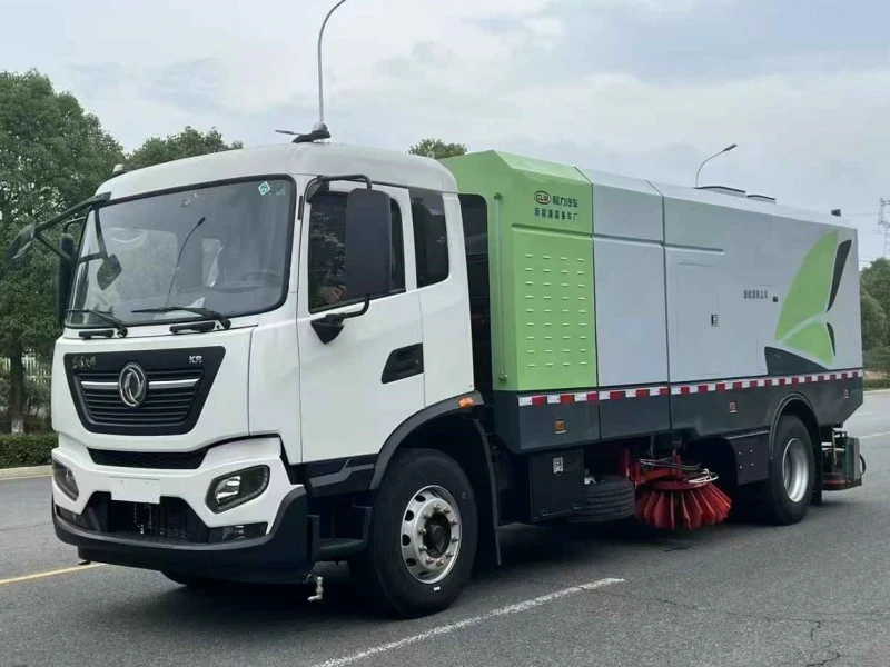 DFAC 4×2 Electric Vacuum Sweeper Truck