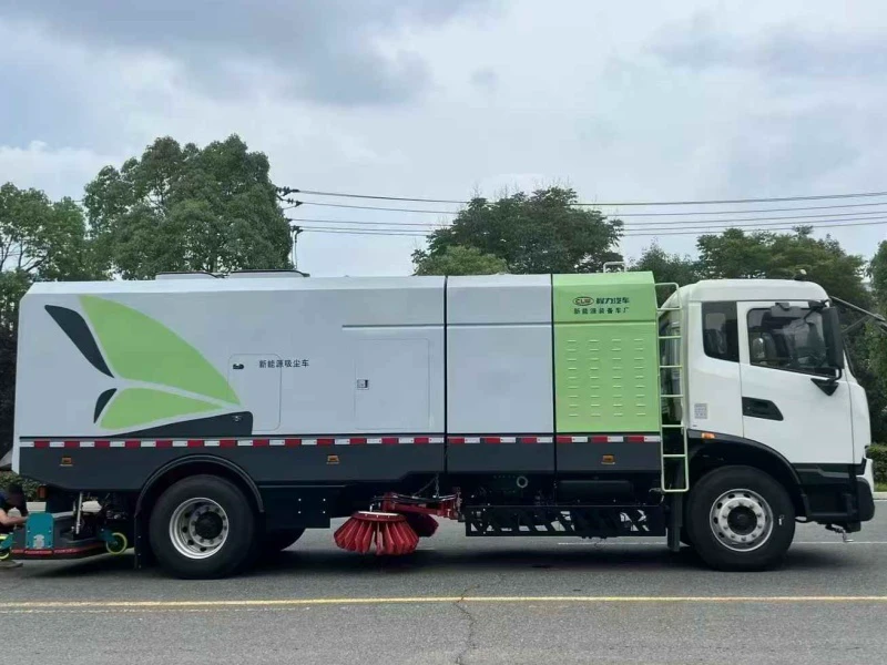 DFAC 4×2 Electric Vacuum Sweeper Truck