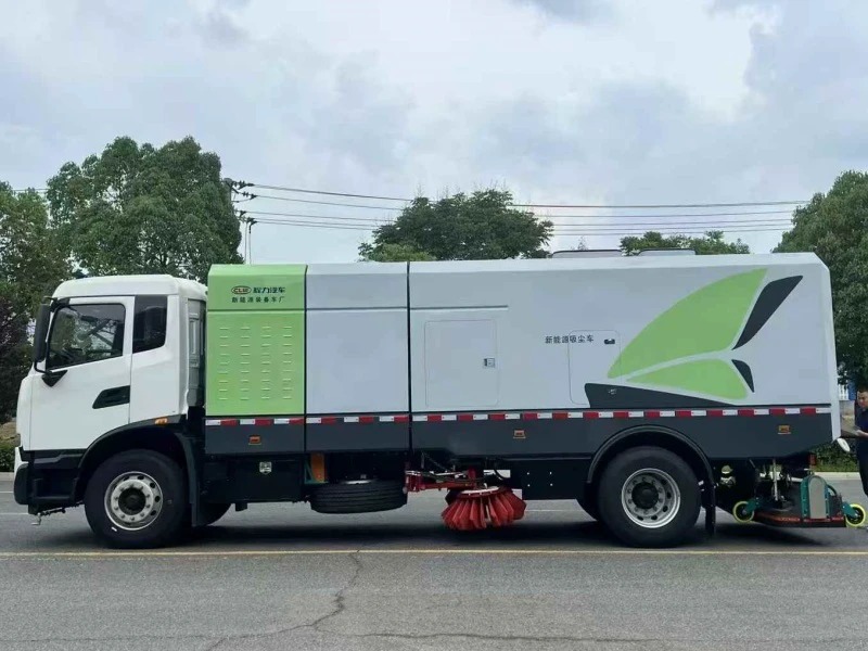 DFAC 4×2 Electric Vacuum Sweeper Truck