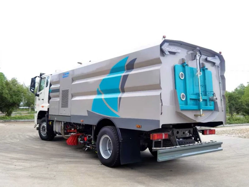 Sinotruk Howo 4×2 Washing-Sweeper Truck