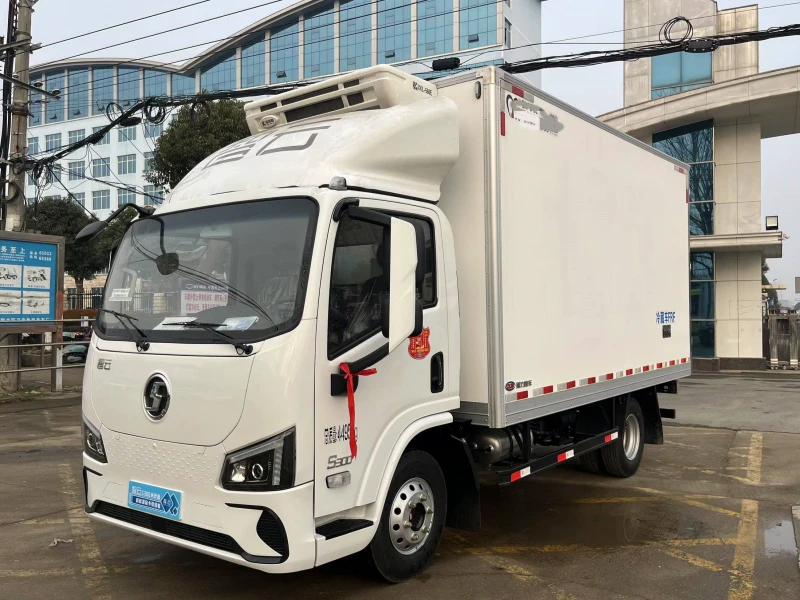 Shacman 4m Electric Refrigerator Truck