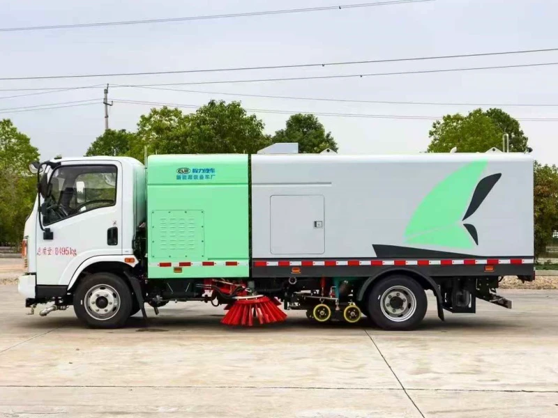 DFAC Electric Washing Sweeper Truck 