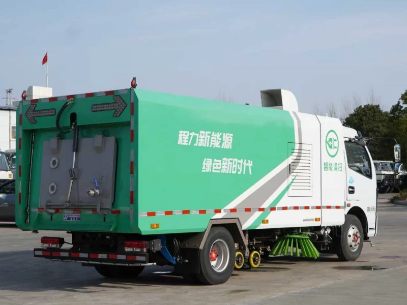 DFAC Kaipute Pure Electric Washing-Sweeper Truck 06 DFAC Kaipute Pure Electric Washing-Sweeper Truck 06