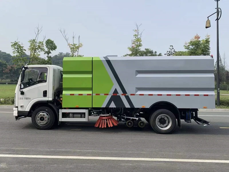 BYD 12-Ton Pure Electric Washing-Sweeper Truck 02 BYD 12-Ton Pure Electric Washing-Sweeper Truck 02
